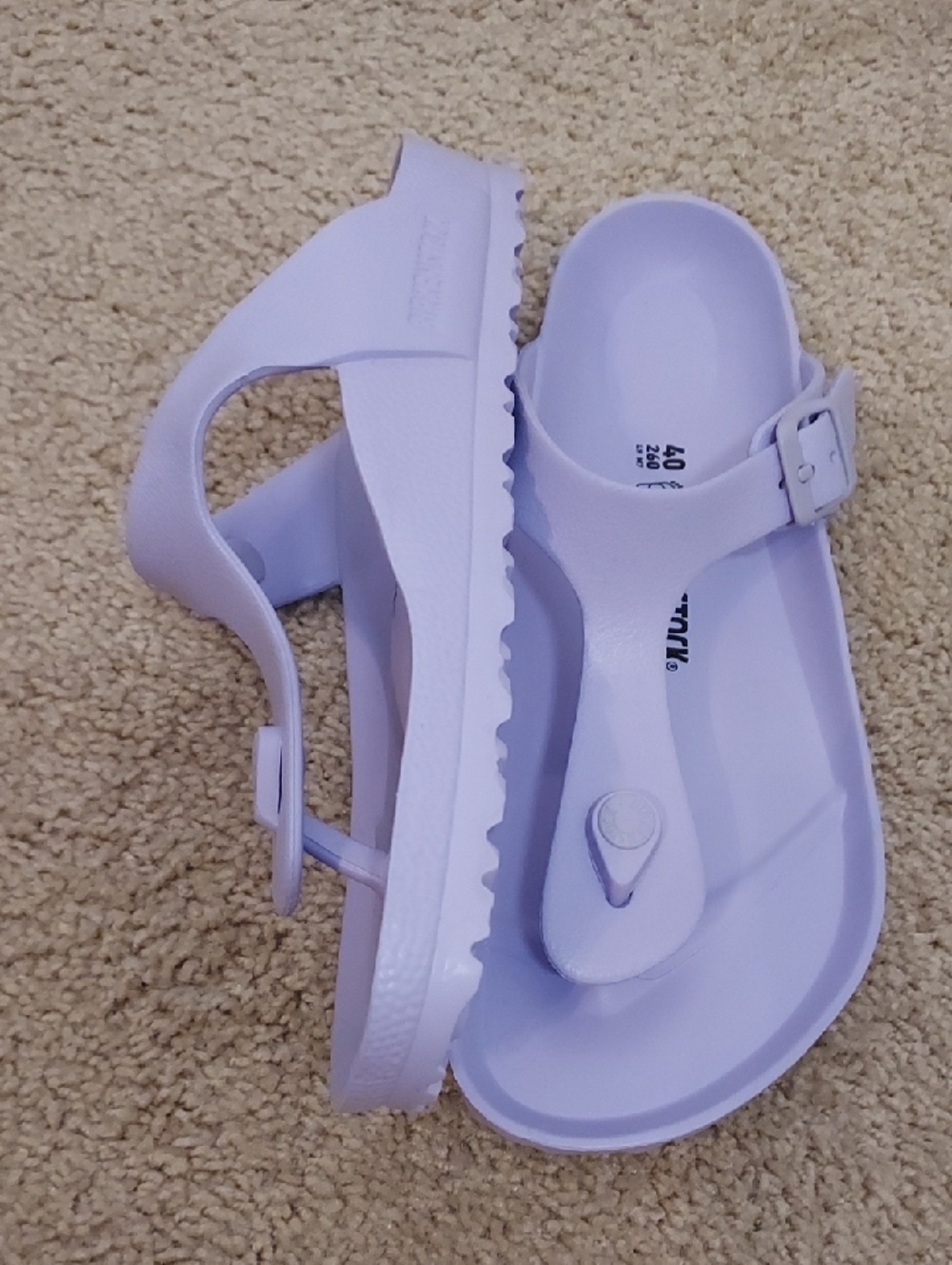Birkenstock Sandals In LILAC SIZE 40 - Picture 4 of 10